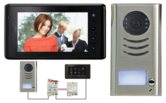 2-EASY Kit (7" Touch Screen Entry Phone System)