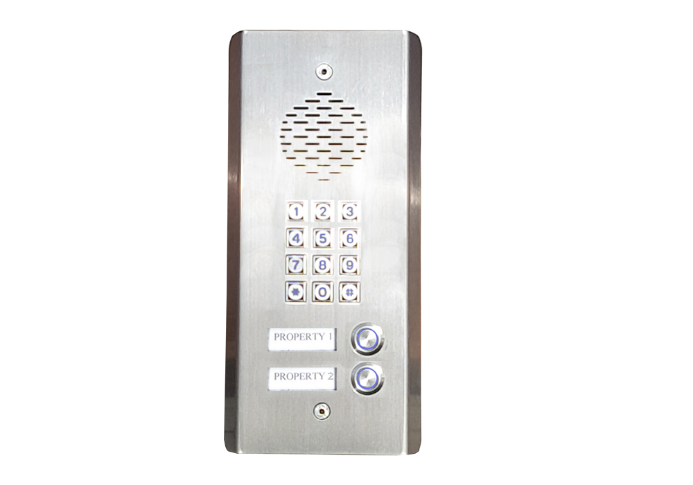 GSM Intercom with Keypad (1 to 4 Call Buttons)